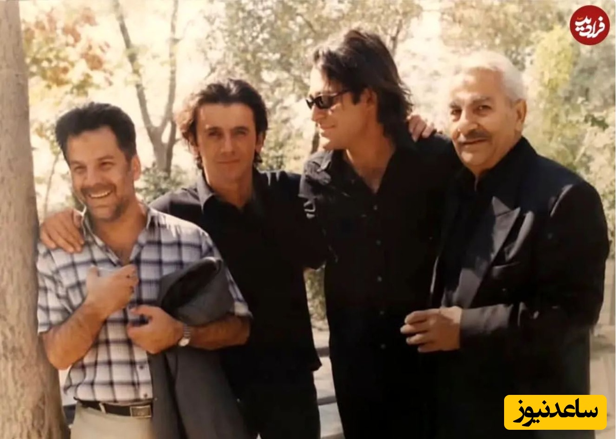 «جلال پیشوائیان» در 73 سالگی در کنار گلزار؛ سال 82