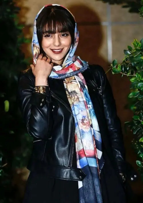 کت چرم بازیگران ایرانی