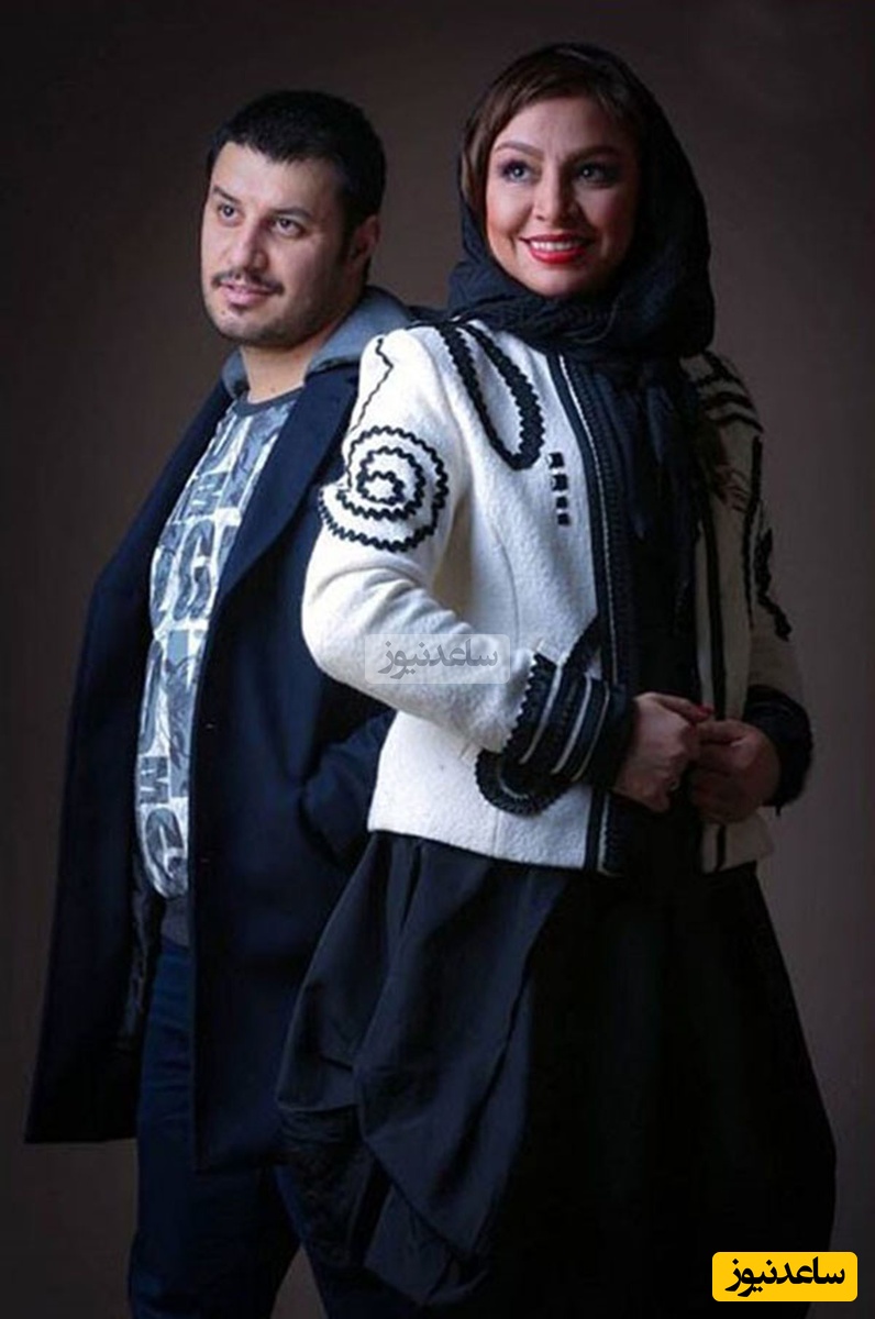 مه لقا باقری و جواد عزتی