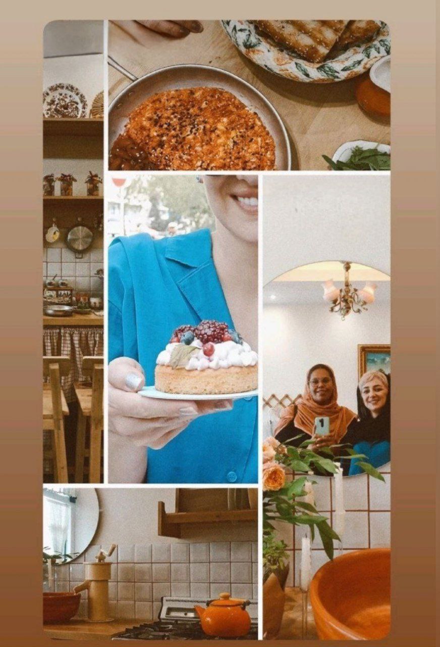 تصویر جشن تولد ویدا جوان