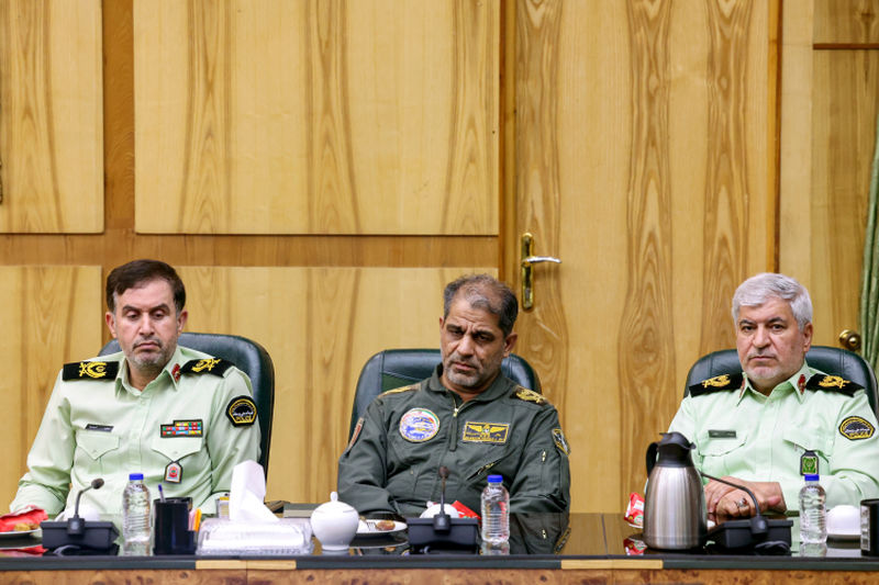 دیدار دکتر مسعود پزشکیان با فرماندهان فراجا و بازدید از ستاد فرماندهی انتظامی در سه شنبه 15 مهر 1404