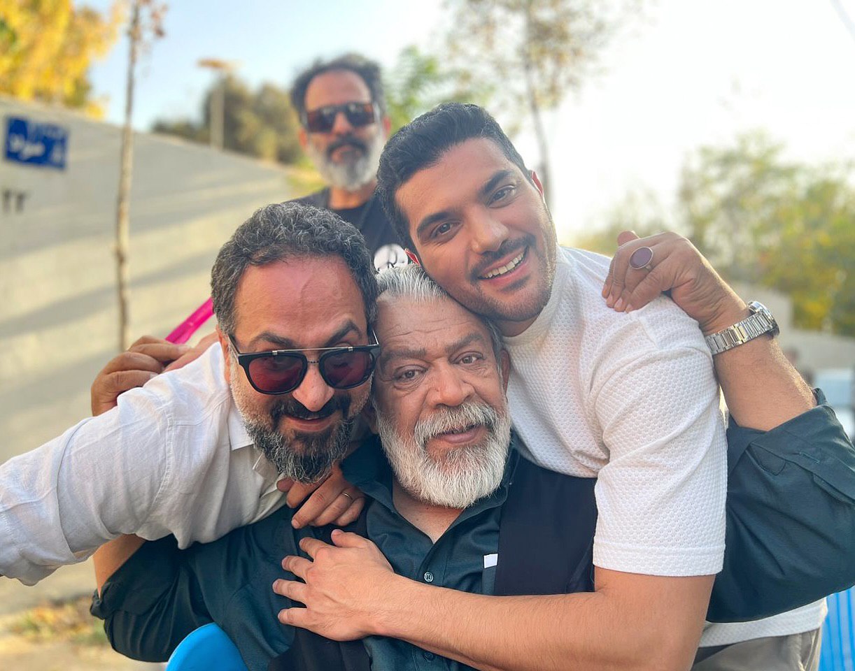 عکس سینا مهراد و حسن پورشیرازی