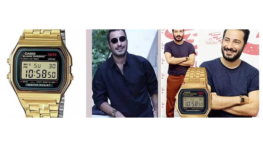 ساعت مچی نوید محمدزاده