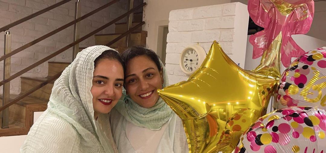 نرگس محمدی در جشن تولد