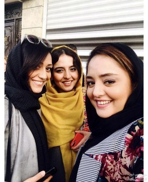 نرگس محمدی و خواهرش 