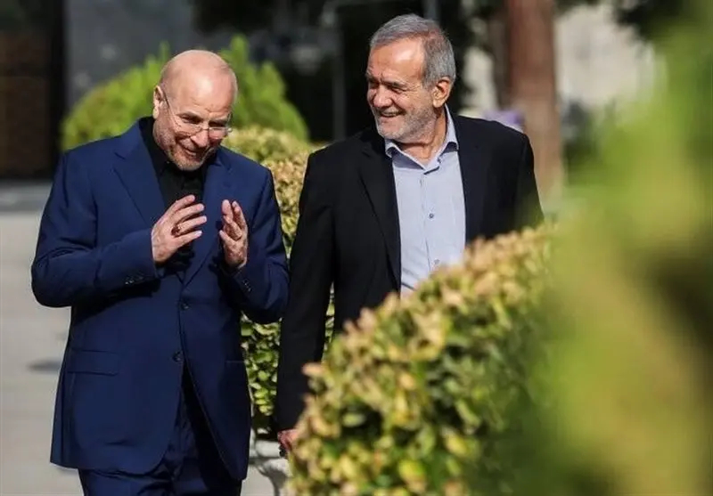 پزشکیان-و-قالیباف