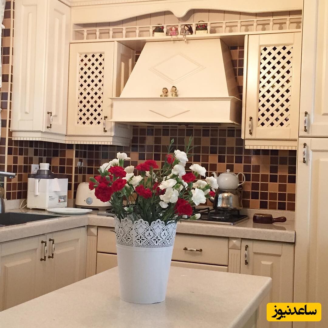  آشپزخانه بهنوش طباطبایی