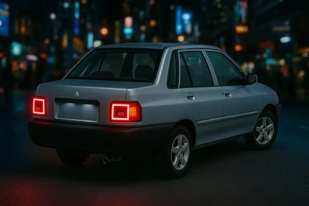 تصویری از پراید اولیه