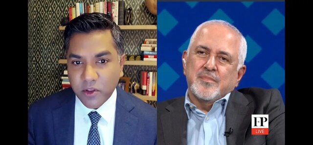 توصیه ظریف به ترامپ: به بی بی گوش نده!