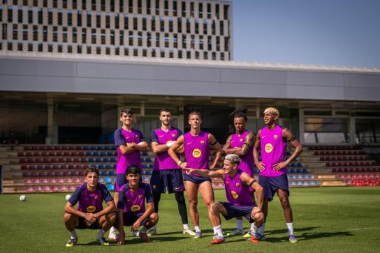 تصویر بازیکن بارسلونا