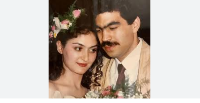 عروسی سروش صحت و همسرش
