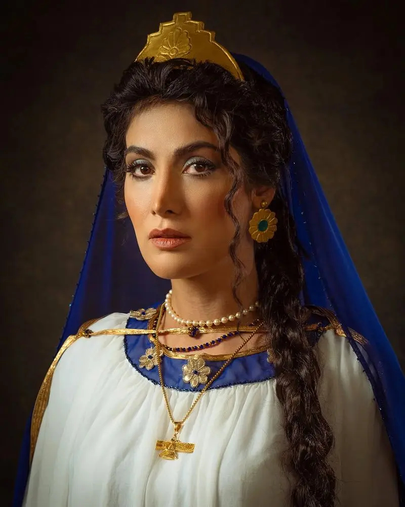 گریم تاریخی ریحانه رضی