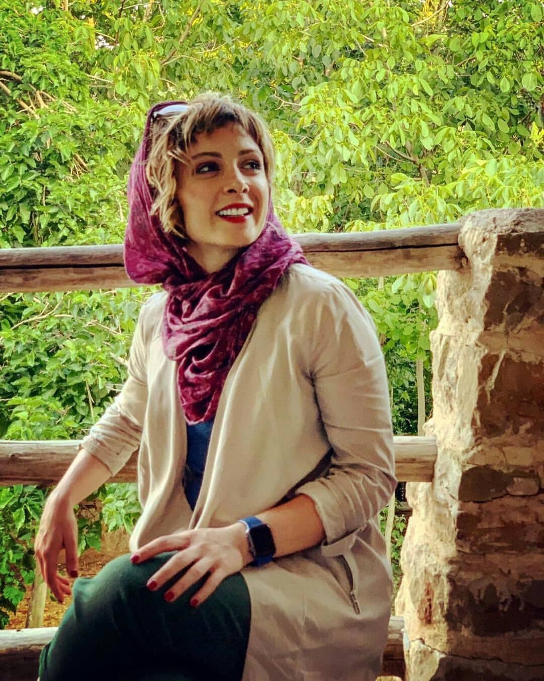 فرناز رهنما در یک تصویر از گذشته