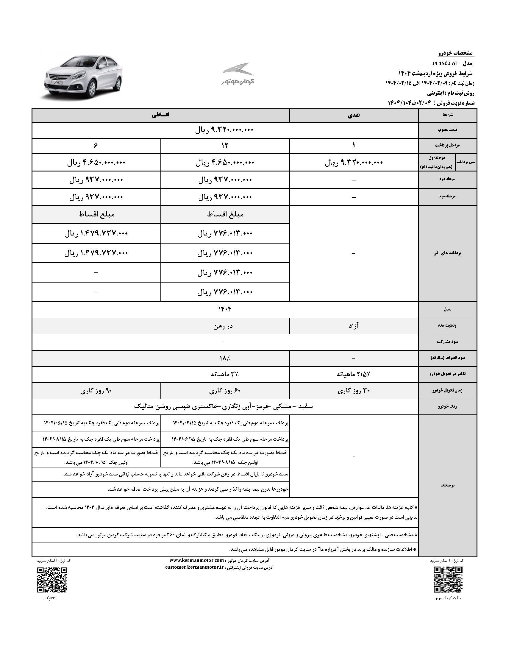 خودروهای کرمان موتور