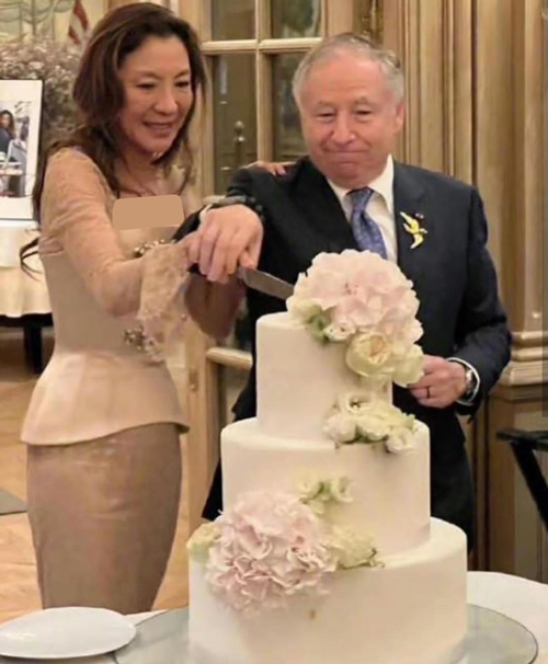 مراسم عروسی میشل یئو