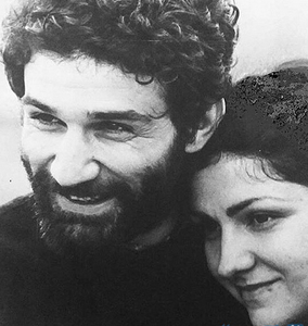 عکس عاشقانه مهدی هاشمی و گلاب آدینه