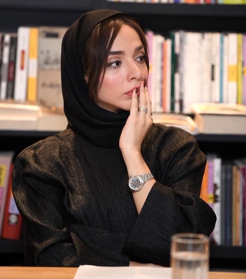 استایل سیاه و سفید المیرا دهقانی