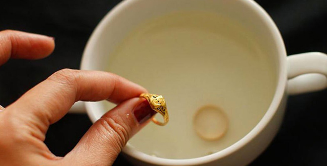 تمیز کردن طلا