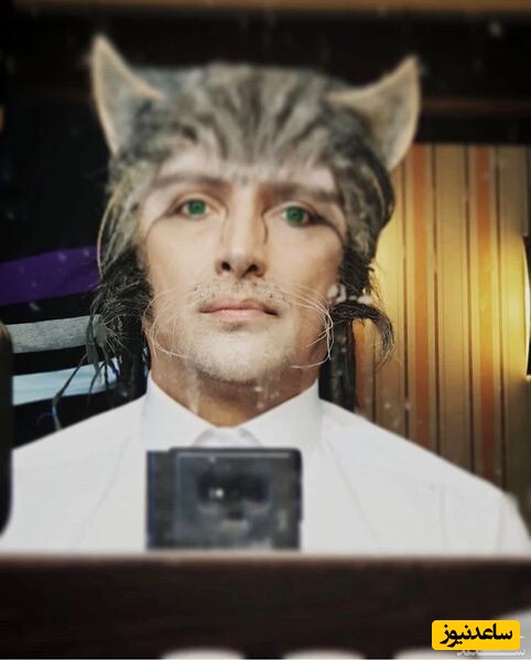 امین زندگانی در نقش گربه