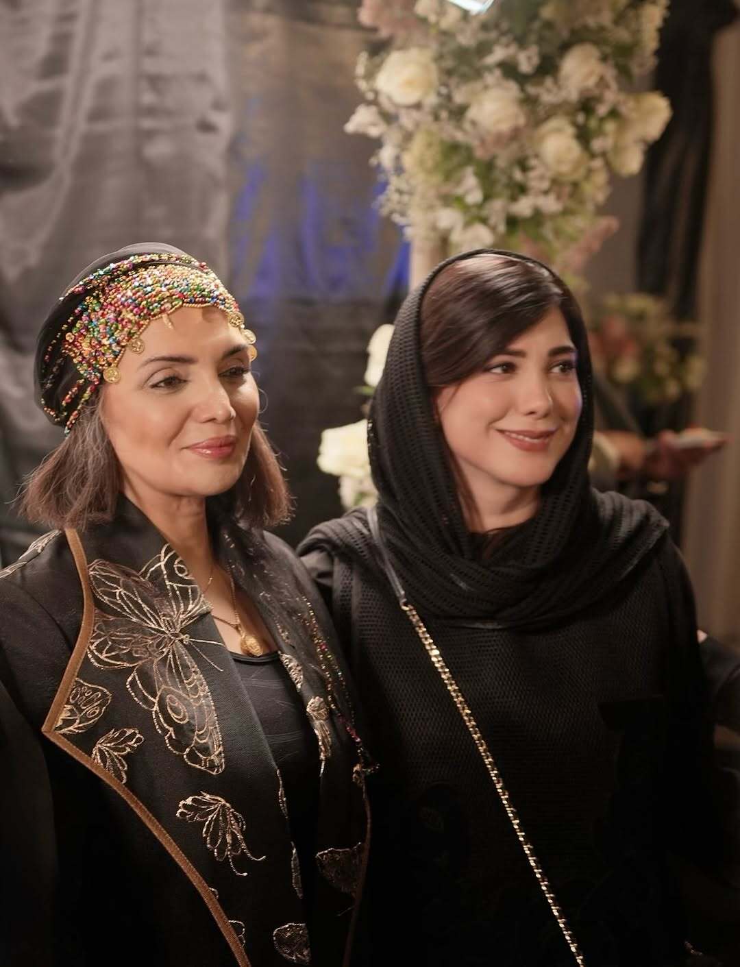 تصاویر الهام پاوه‌نژاد در مراسم افتتاح کلینیک زیبایی