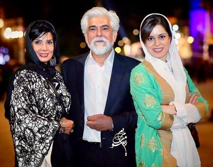 عاطفه رضوی و دخترش