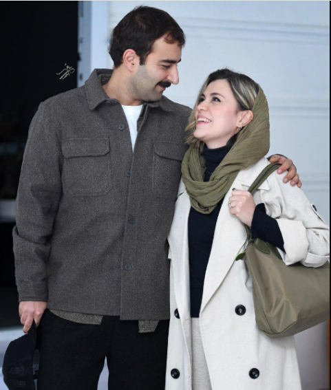 شیدا خلیق و همسرش