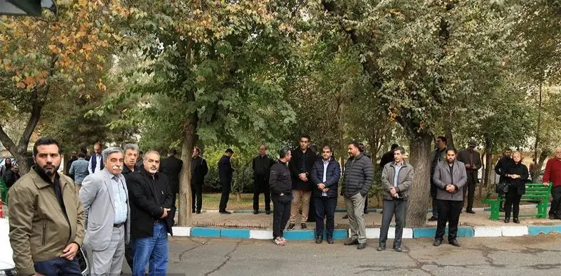 تشیع جنازه خواهر احمدی نژاد 