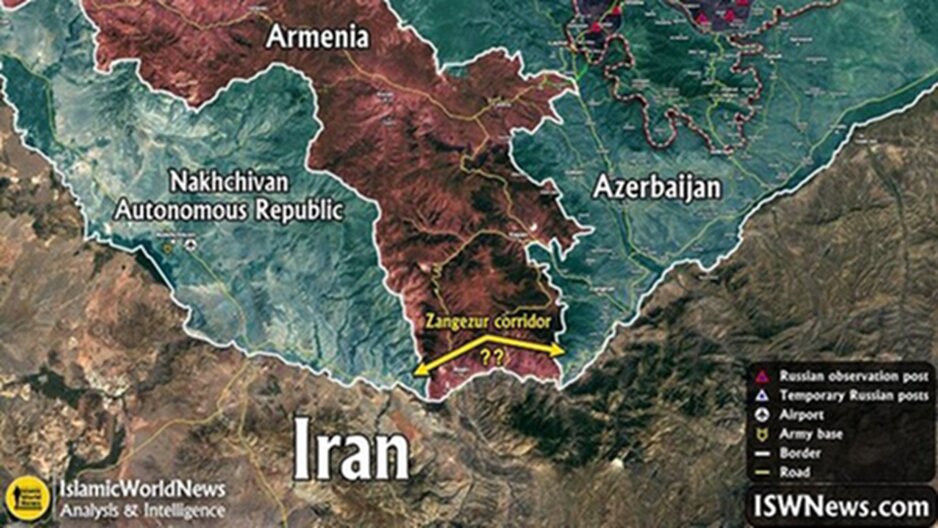 بازی پیچیده‌ علیه ایران در مرزهای شمالی‌؛ نقشه ها را ببینید | طرح بلندمدت آمریکا برای محاصره ایران