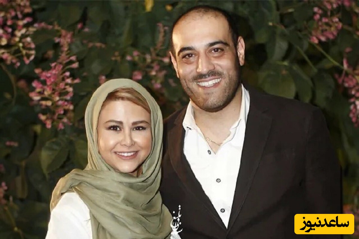 امیریل ارجمند و همسرش