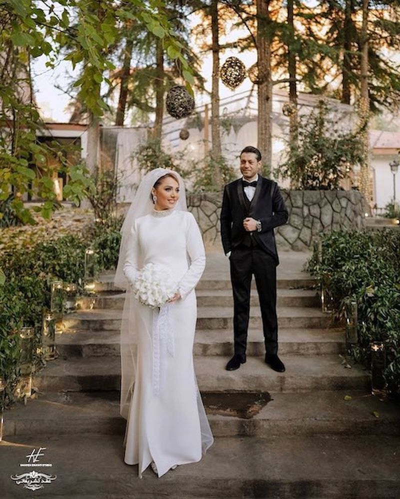 لباس عروس بازیگران ایرانی