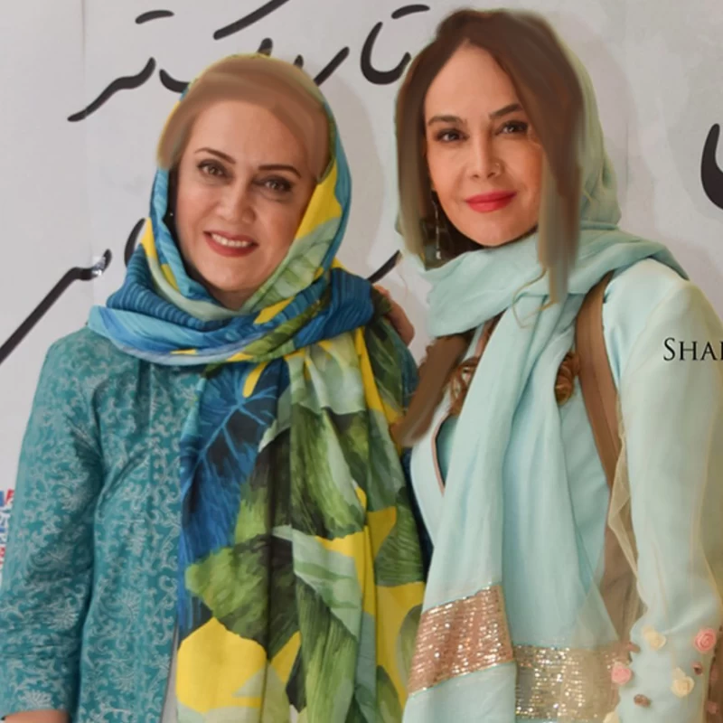 استایل تماشایی نگین صدق گویا در کنار خواهر معروف تر از خودش