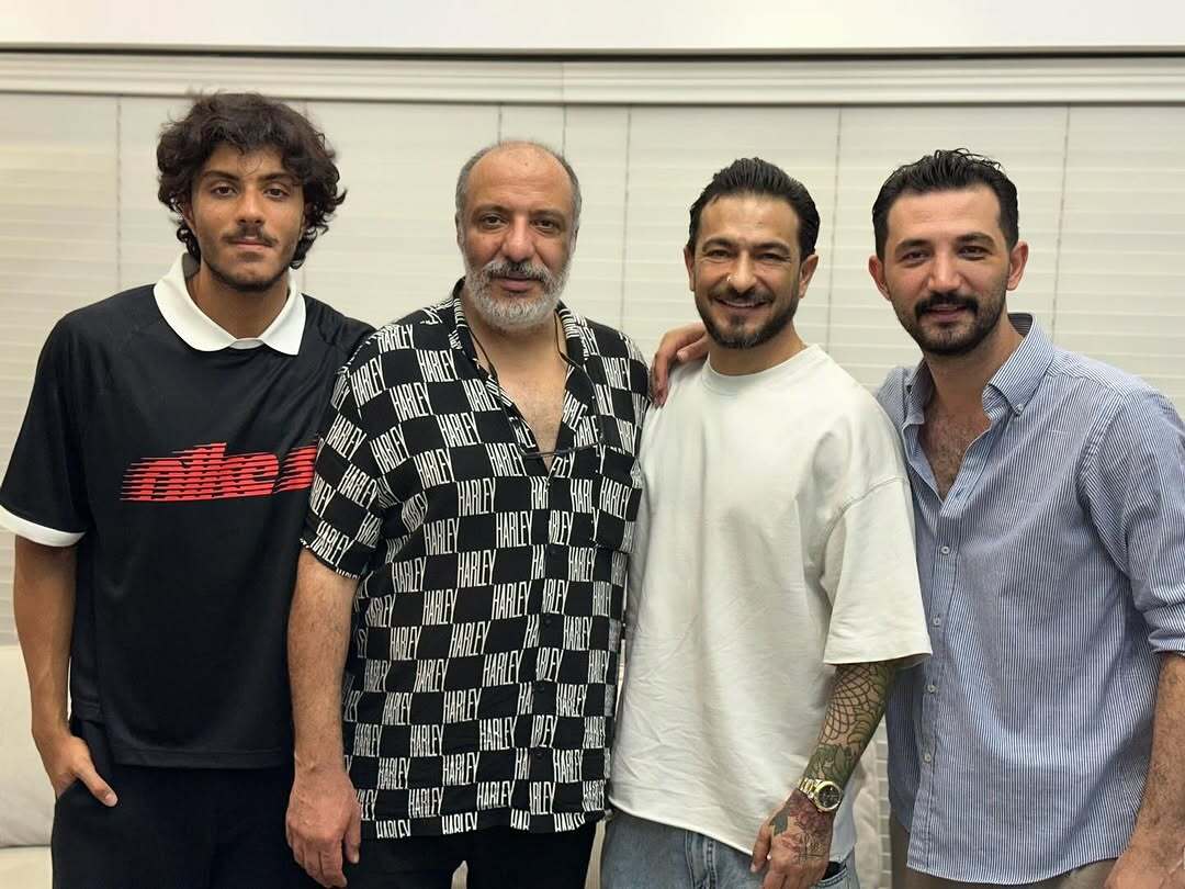 عکس امیر جعفری، آیین و سامی بیگی