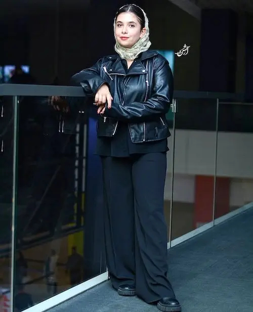 کت چرم بازیگران ایرانی