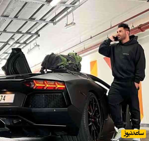 ماشین رضا گلزار