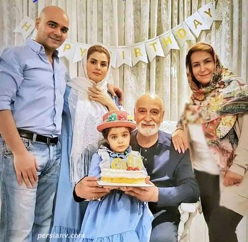 مهوش صبر کن و همسرش