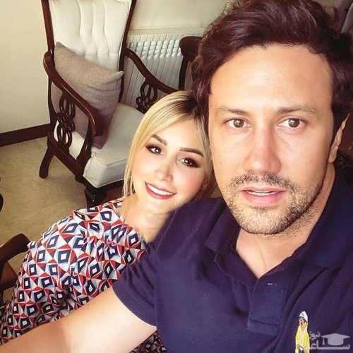 حرکت عجیب همسر زیبای شاهرخ استخری برای آرامشش