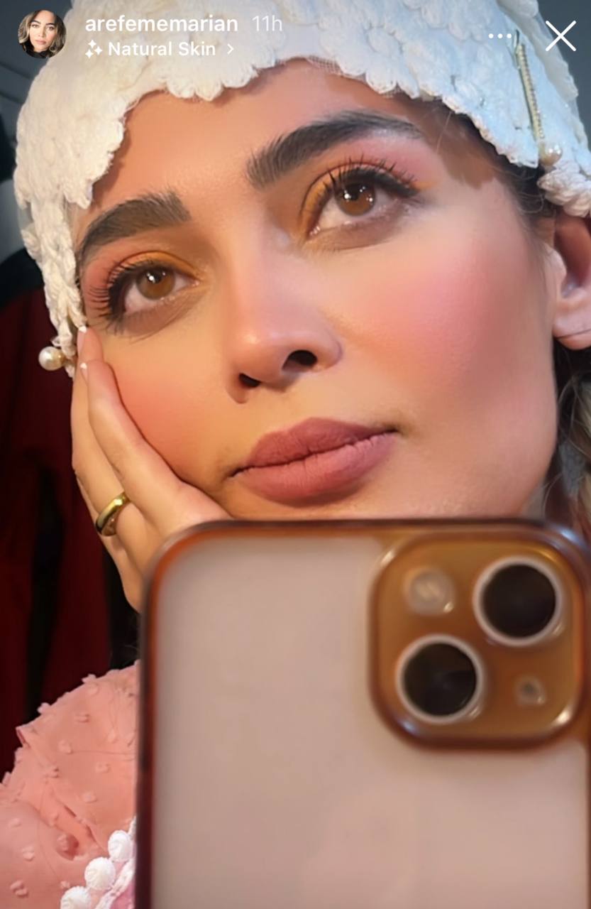 تصویر جنجالی عارفه معماریان