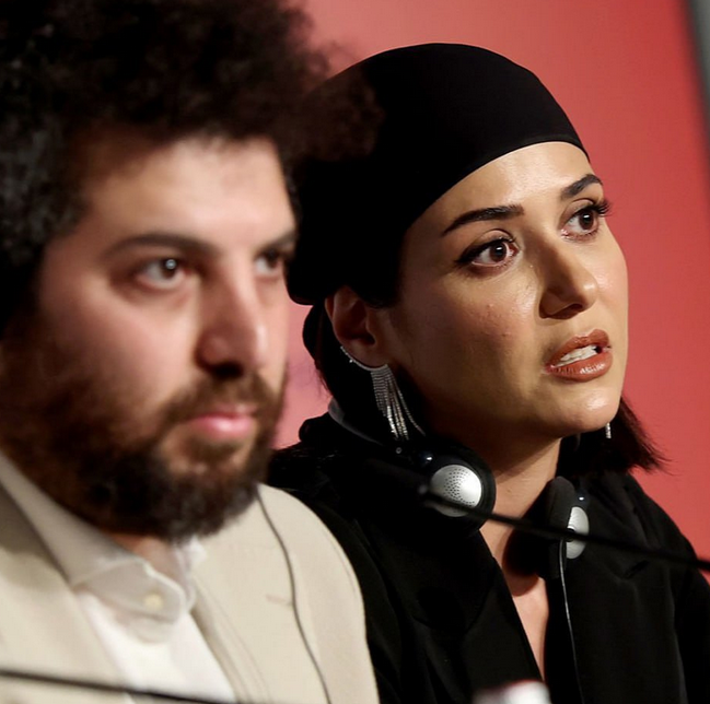 تصویر پریناز ایزدیار در جشنواره کن