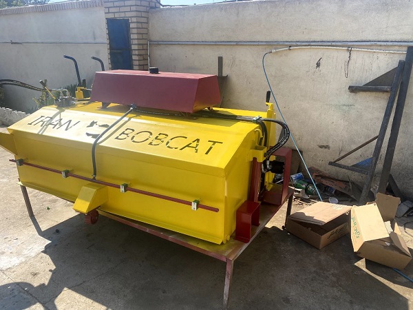 Tractor sweeper produced by Iran Bobket  (3)