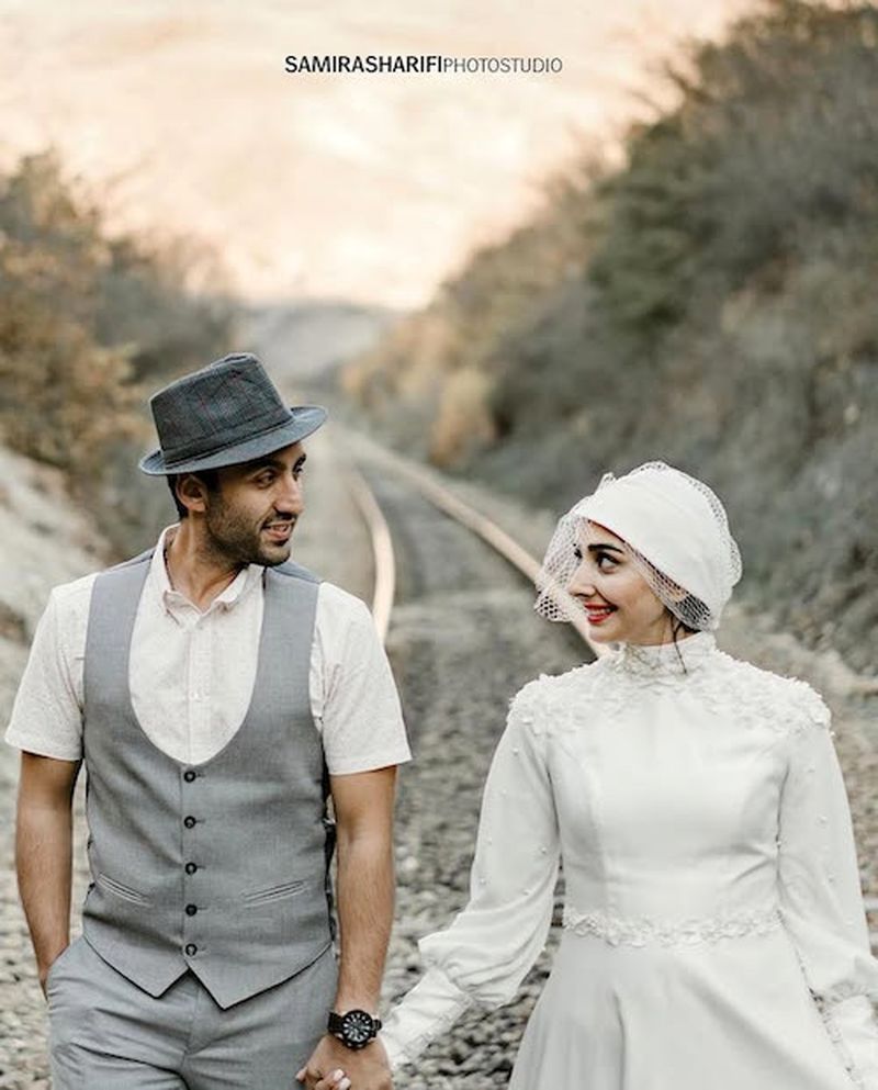 لباس عروس بازیگران ایرانی