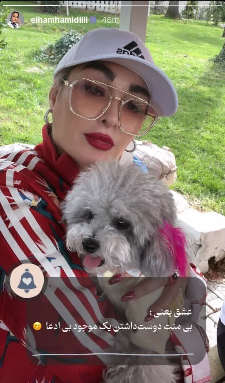 عکس الهام حمیدی