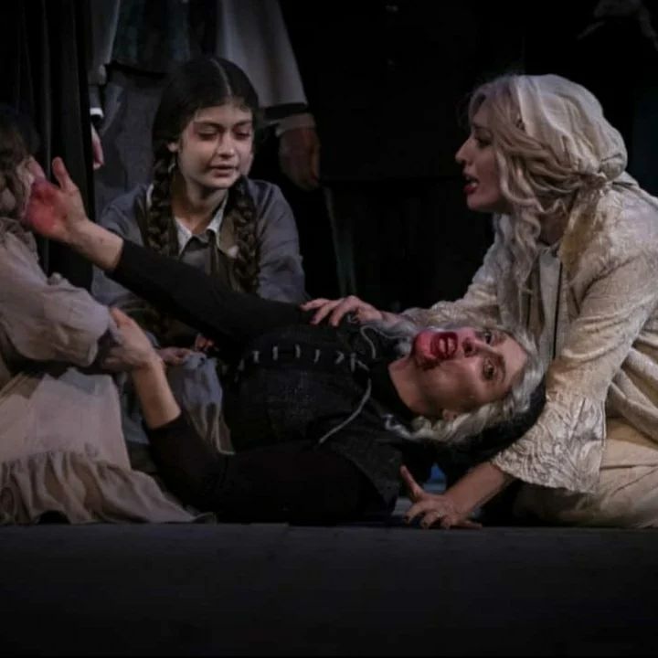 بازی تئاتر ستایش دهقان در کودکی