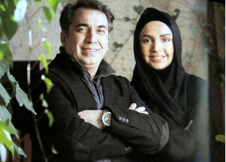 عاشقانه سیامک انصاری و همسرش
