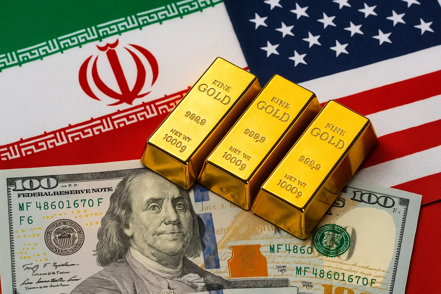 قیمت-طلا-دلار-ایران-آمریکا