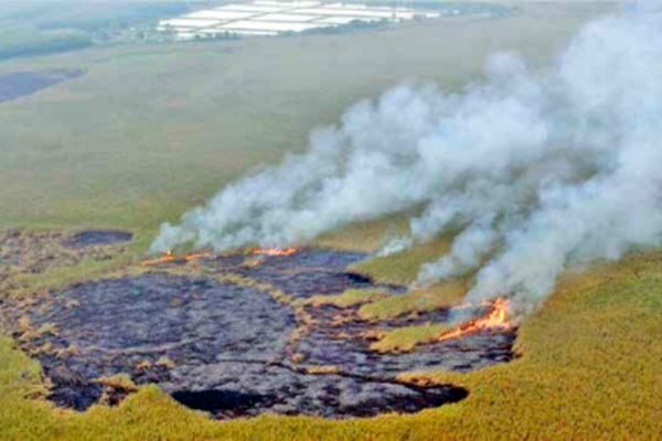 «حقابه» نمی رسد آتش به جان هور می افتد