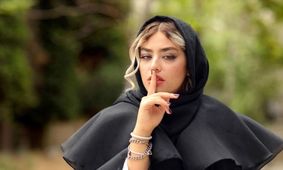 عاشقانه ترین عکس از ریحانه پارسا با این پسر / عشق فقط در یک نگاه !