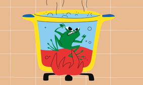 افسانه‌ی قورباغه‌ی آب‌پز و گرمایش جهانی؛ واقعی یا دروغین