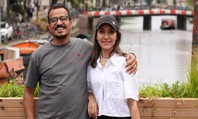 جشن تولد باشکوه بازیگر محبوب ایرانی در هلند +عکس