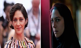 رفتار عجیب زهرا امیر ابراهیمی در کن ! / این زن عنکبوت مقدس است !