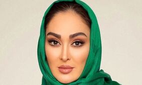 الهام حمیدی با استایلی طلایی در کنار بهنام بانی!
